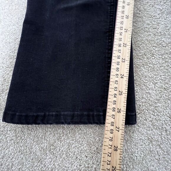 Chico's Platinum Boot Cut Fit Jeans The Ultimate Fit Black Chicos Size 2 Reg - Picture 5 of 7